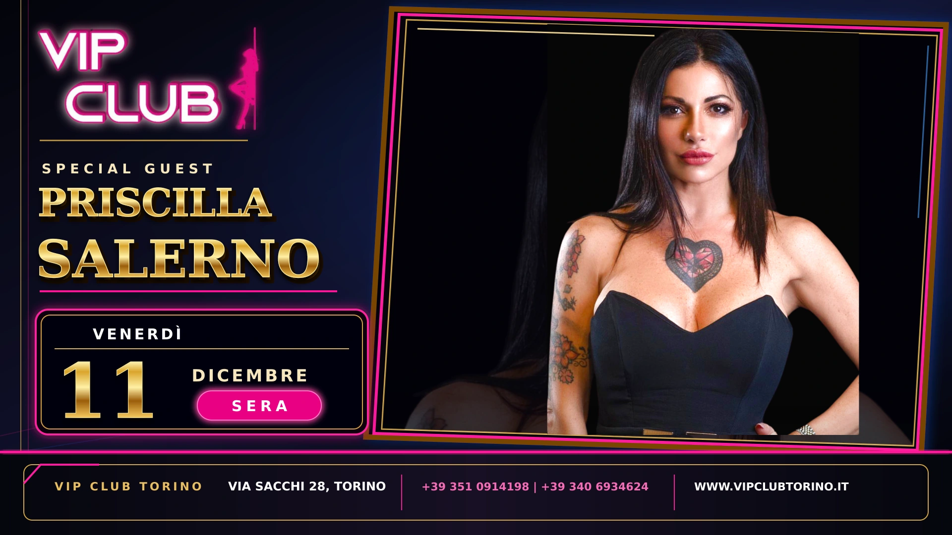Locandina originale: Priscilla Salerno, 11 dicembre