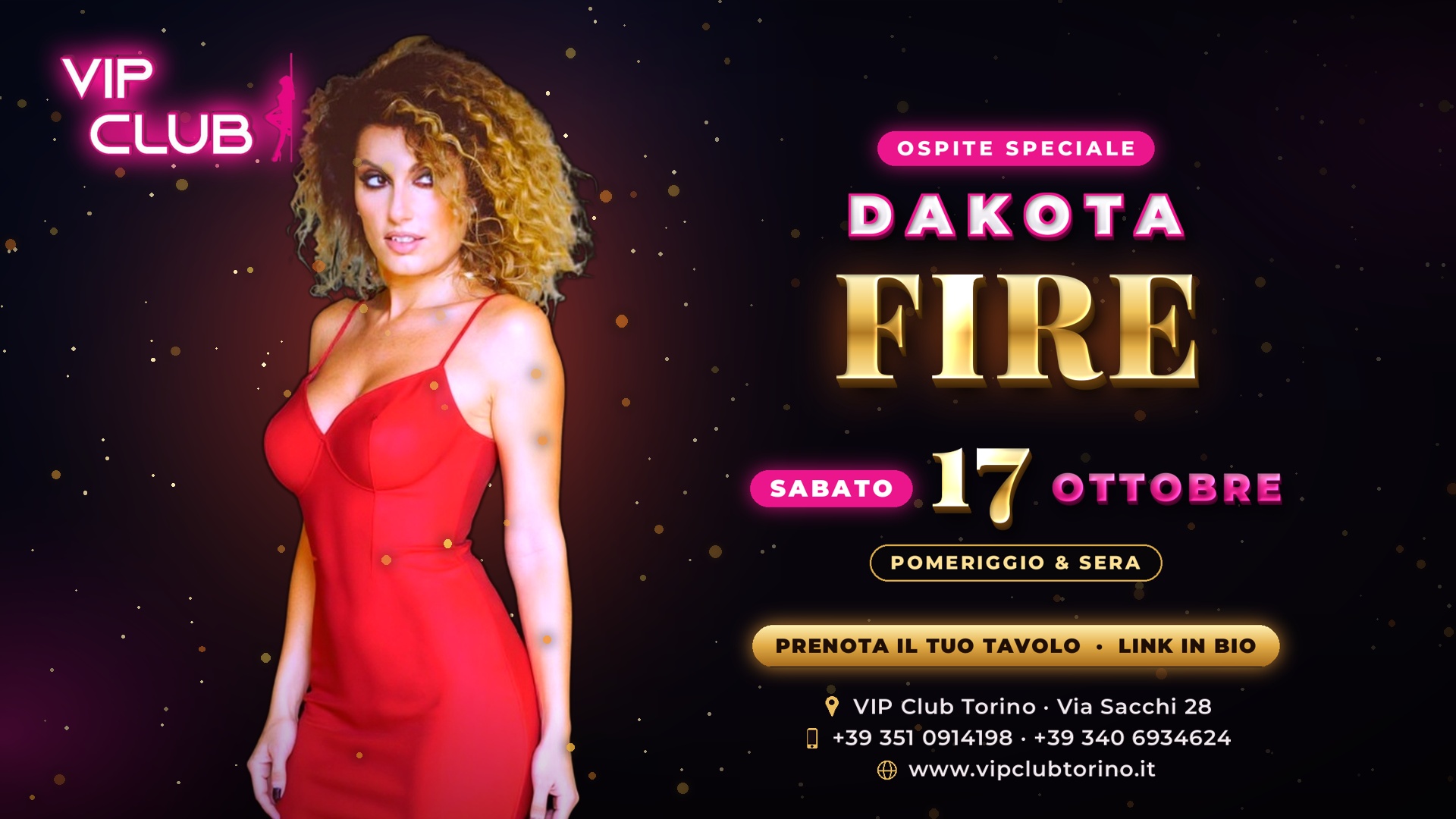 Locandina originale: DAKOTA FIRE, 17 ottobre